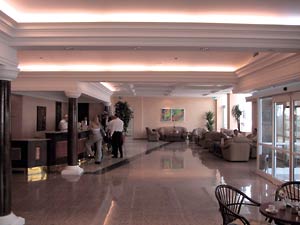 Odessa Hotel lobby